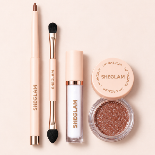 SHEGLAM LIP DAZZLER GLITTER KIT 4 IN 1