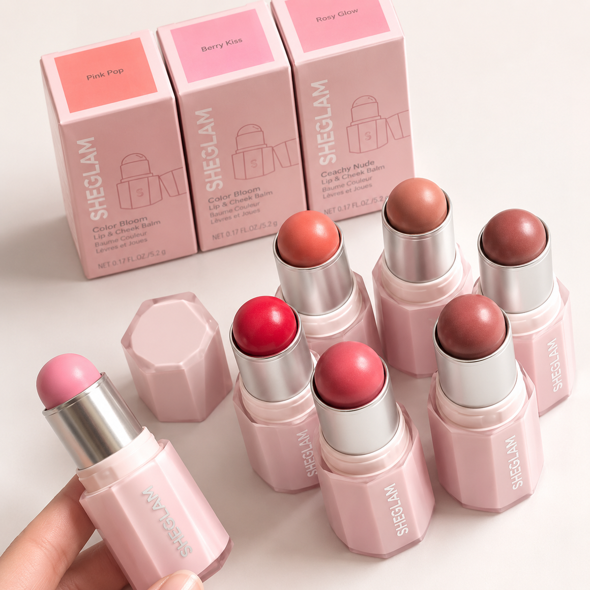 SHEGLAM Buttery Bliss Blush Stick – Cream Blush | Buy Each Shade