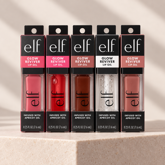 Elf glow reviver lip oil infused with apricot oil 7.6ml