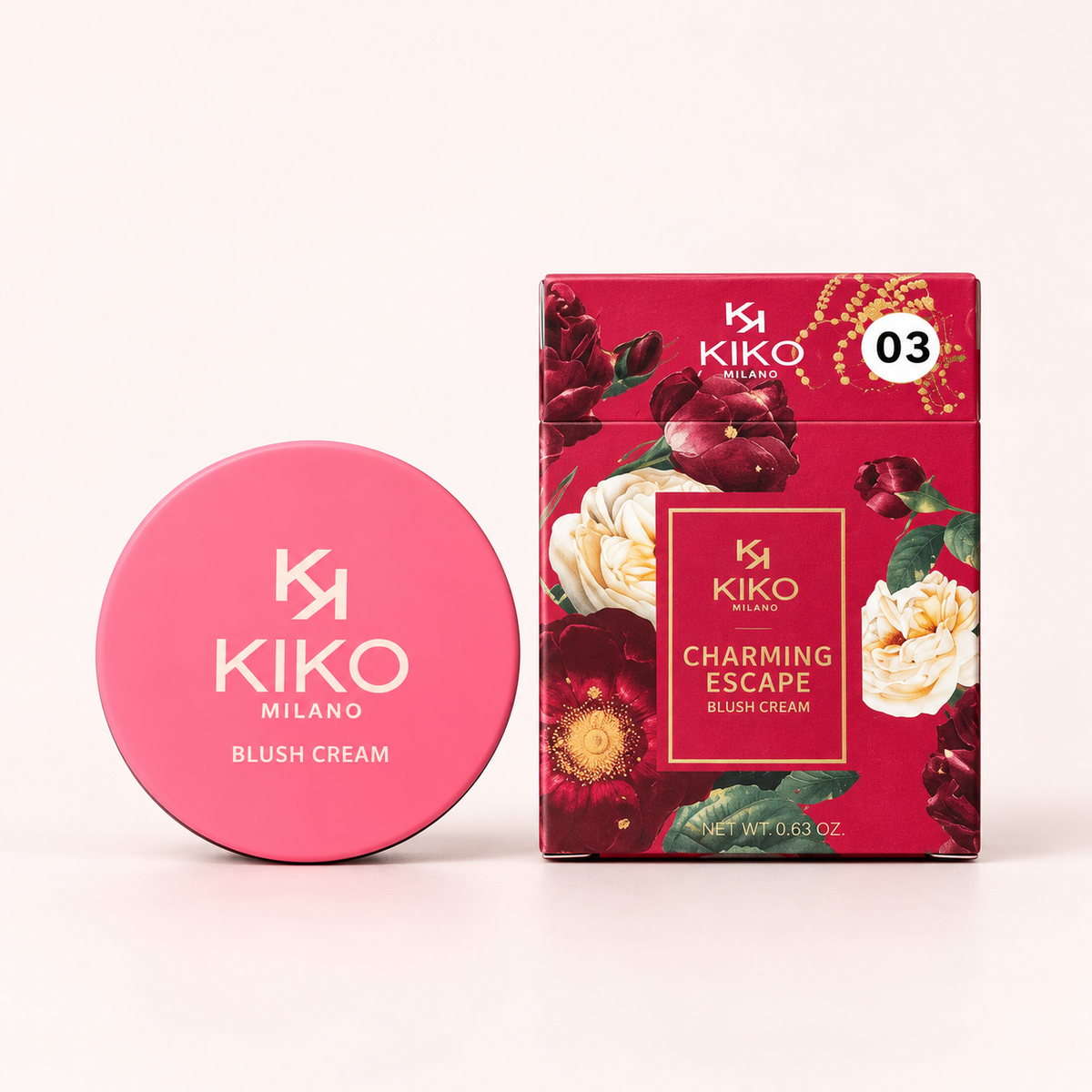 KIKO Milano Blush Cream Charming Escape 18g – Cream Blush