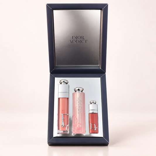 Dior Addict 3-in-1 Lip Glow & Balm Set – Hydrating Lip Care Set
