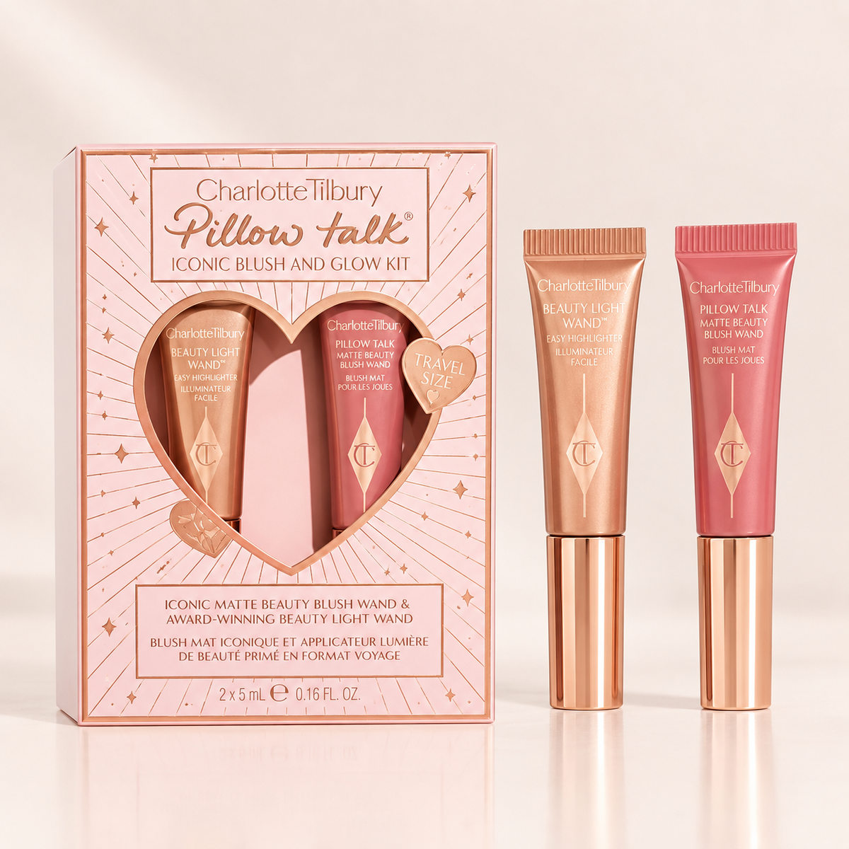 Charlotte Tilbury Pillow Talk Beauty Blush & Highlighter