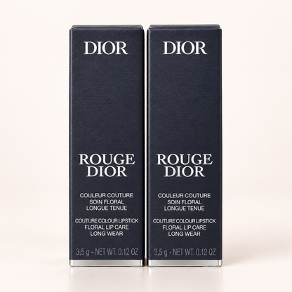 Dior Rouge Floral Lip Care Long Wear Lipstick – Full Size